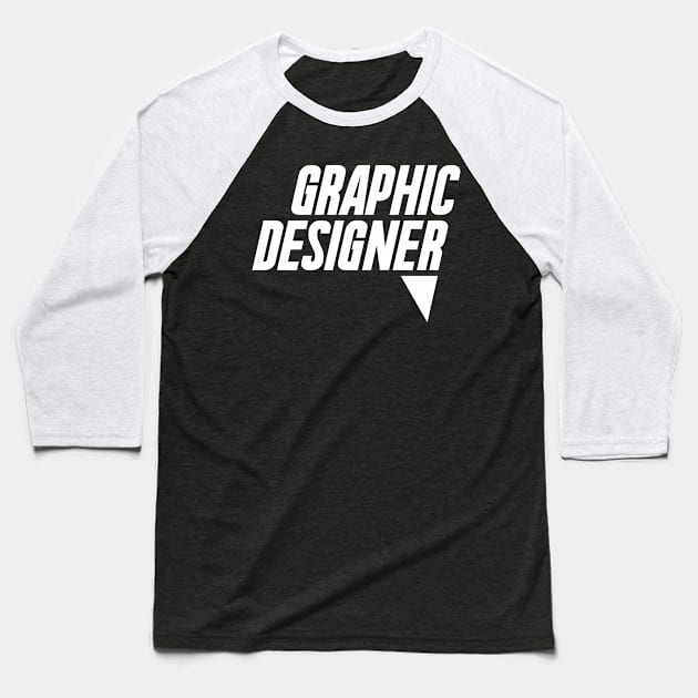 graphic designer Baseball T-Shirt by dynecreative